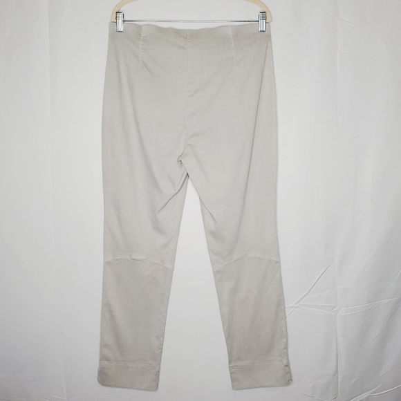 Nic + Zoe All Day Garment Dyed Pants Size 16 Pull-on Flat Front Stretch Slim Fit - Picture 5 of 16
